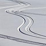 Tracks On Frozen Farren Lake_21930